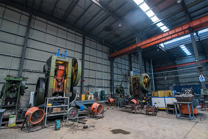 抚州网架配件-锥头加工车间